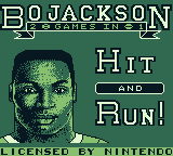 Bo Jackson: Two Games in One screenshot 5 for GameBoy
